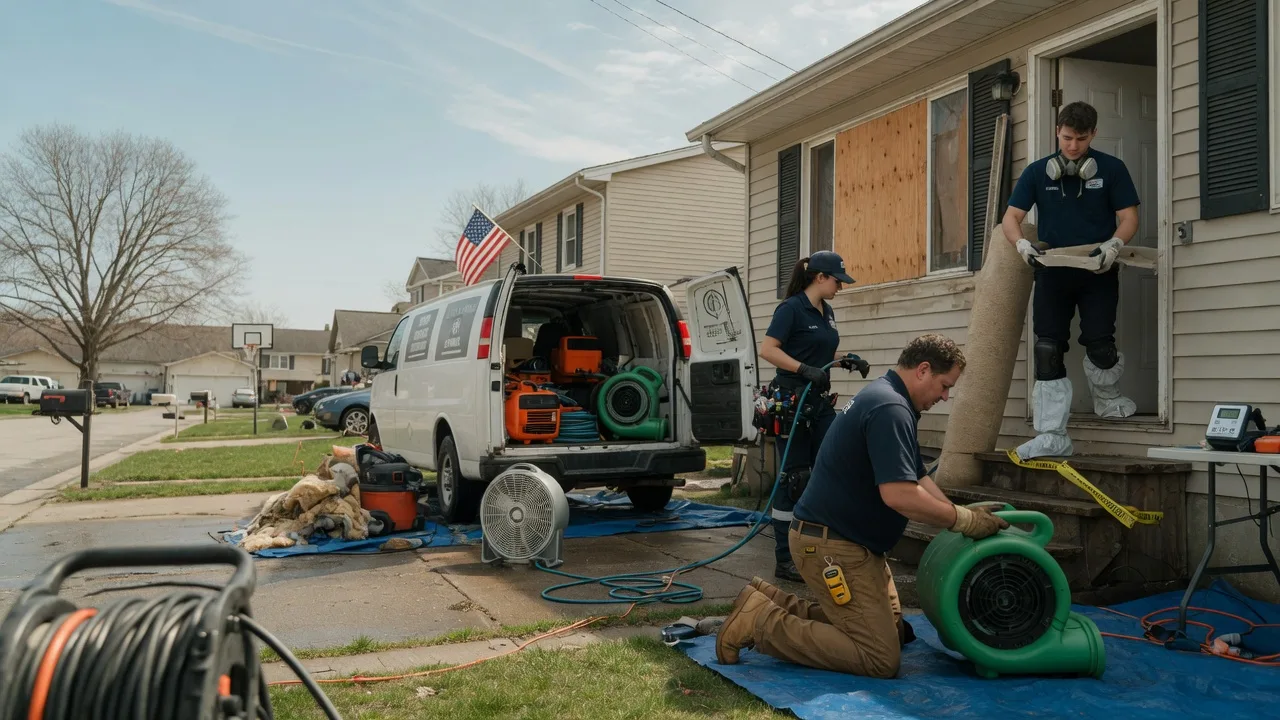 Water Damage Restoration in China, TX near me